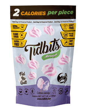 Cotton Candy | Meringue Cookies | Tidbits Fun Bites