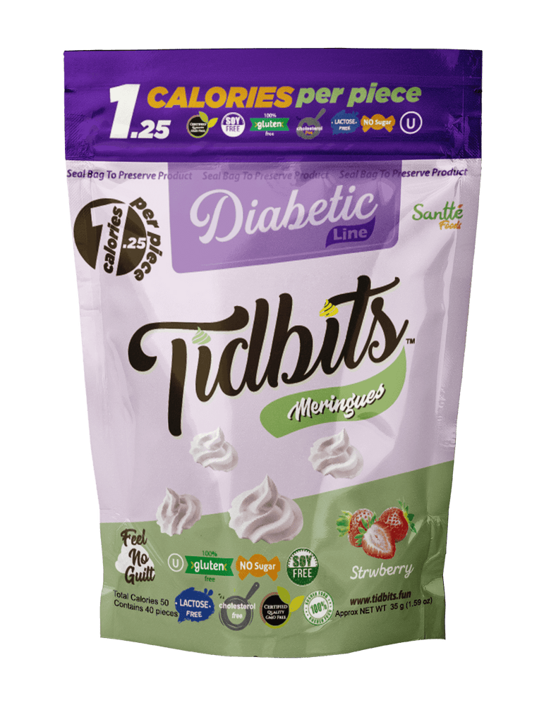 Tidbits DIABETIC Strawberry Diabetic line Tidbitsfunbites 