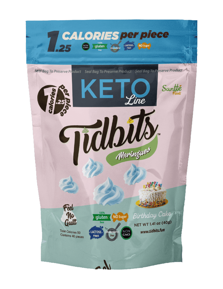 Tidbits KETO NEW flavor: Birthday Cake Keto line Tidbitsfunbites 